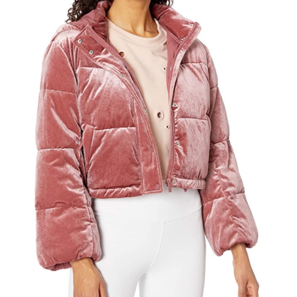 Alo Velvet Puffer Jacket